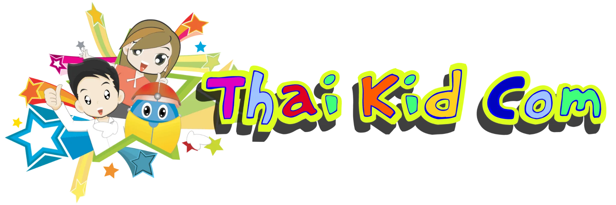 โลโก้ ThaiKidCom พาร์ตเนอร์หลักสูตรวิทยาการคำนวณของโรงเรียนนิลประพันธ์